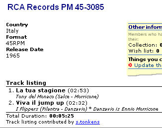 RCA Records PM 45-3085  