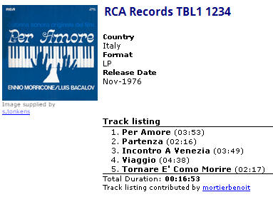 RCA Records TBL1 1234