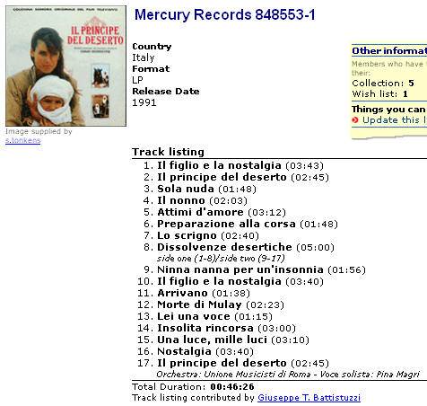 Mercury Records 848553-1  
