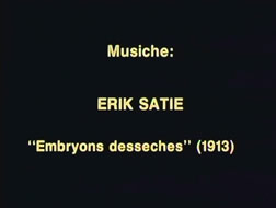 Erik Satie (埃里克・萨蒂)谱曲5首