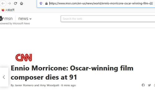 Morricone Died