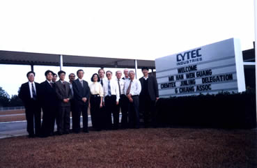 韩文光--1995年(58岁)访问美国ACC-CYTEC公司