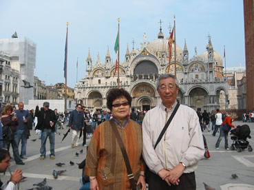 Wenguang  Han -- travel at my own expense in Europe with my wife