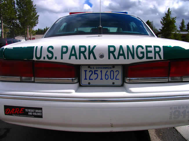 The Park Ranger is the police in the National park system. 