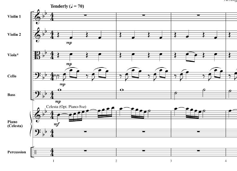 A full score of Cnema Paradiso-2