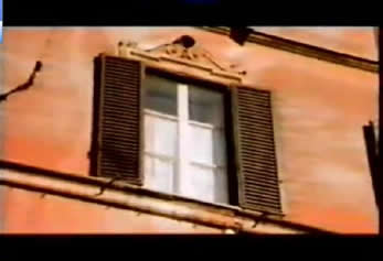 Morricone childhood's old flat in the Di Trastevere of Rome