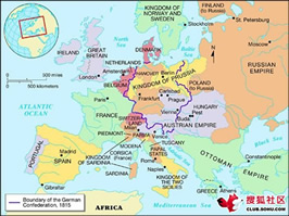 1815年的欧洲