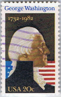 邮票,美国第一任总统乔治 华盛顿.