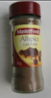 甜胡椒或牙买加胡椒(Allspice 或者 Jamaica pepper). Allspice 