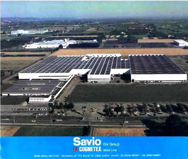 从“伊莫拉”(IMOLA)小城所想起的--2005元旦有感萨维欧（SAVIO）工厂全貌 （A bird's-eye view of the SAVIO of ENI in Imola of Italy)