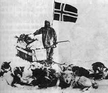 挪威极地探险家阿蒙森遇难