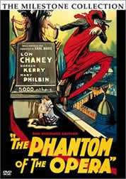 The phantom of the opera The earlest movie with same name is in 1925. Starred by Lon Chaney