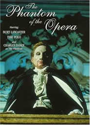 The phantom of the opera The movie was produced by Tony Richardson in 1990