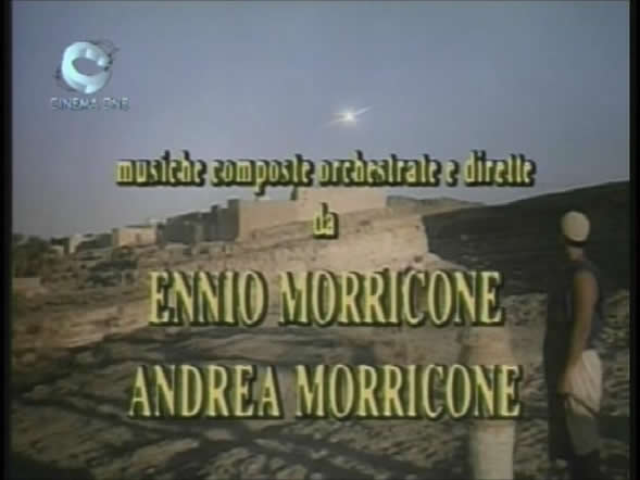 Composed by Ennio Morricone and his son Andrea Morricone